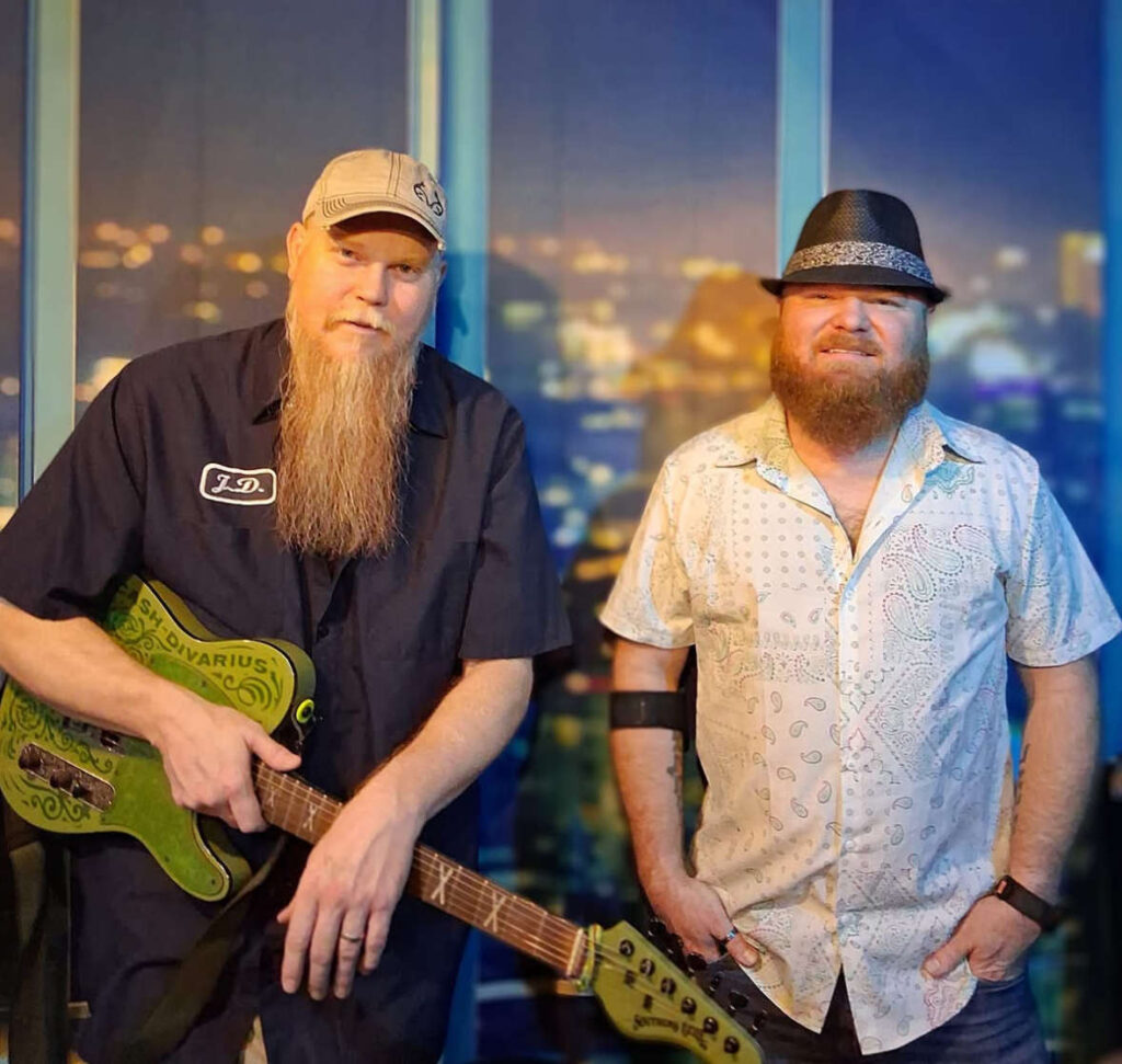 The Redbeards, representing KCBS at the 2026 International Blues Challenge in the solo/duo category. The Redbeards are Jacob Duncan and Larry Stronger.