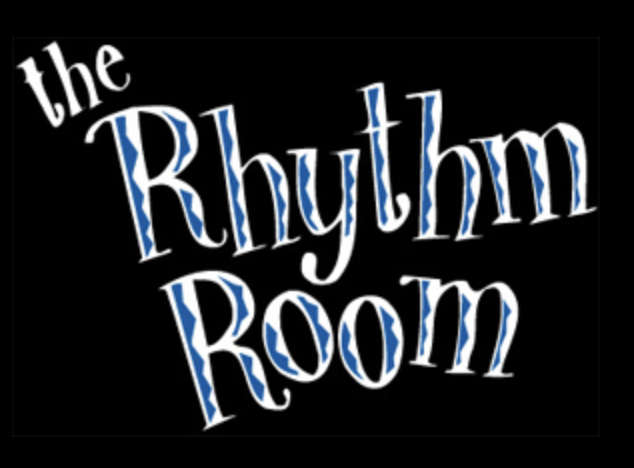 LOGO OF THE rhythm room in Phoenix Arizona.