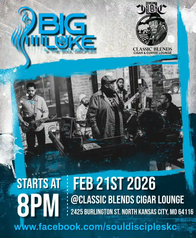Big luke and the soul disciples at Classic Blends Cigar Lounge
