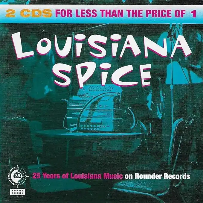 Louisiana Spice 25 Years Rounder Records front cover