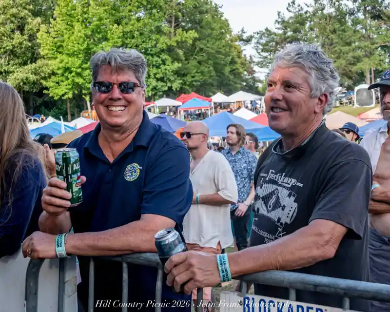 cory bryars and john junebug sturke at picnic 2026