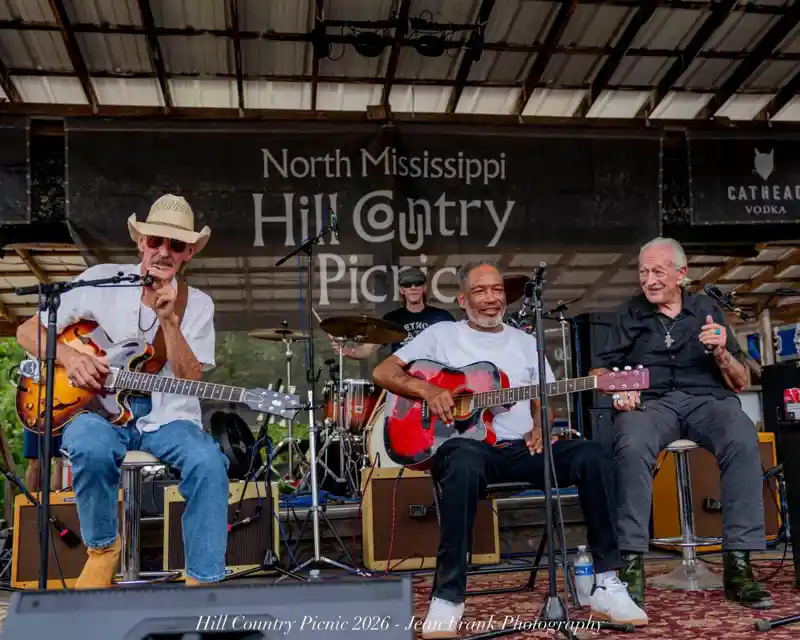 picnic 2026 Kenny Brown, Duwayne Burnside, Charlie Musselwhite