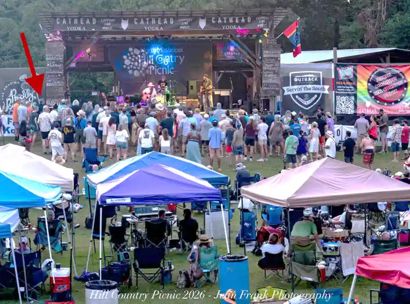 North Mississippi Hill Country Picnic 2026 stage long shot