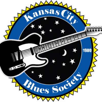 Kansas City Blues Society guitar logo