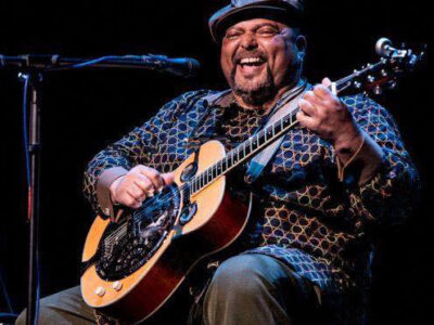 Kevin Burt playing laughing