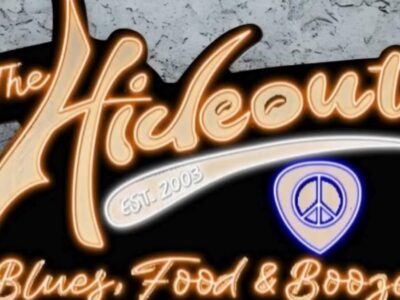 The Hideout Bar & Grill logo