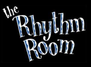 LOGO OF THE rhythm room in Phoenix Arizona.