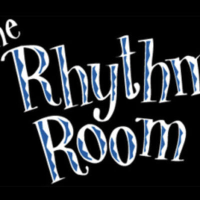 LOGO OF THE rhythm room in Phoenix Arizona.