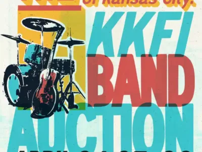 KKFI Band Auction April 24, 25, 26 2026 banner