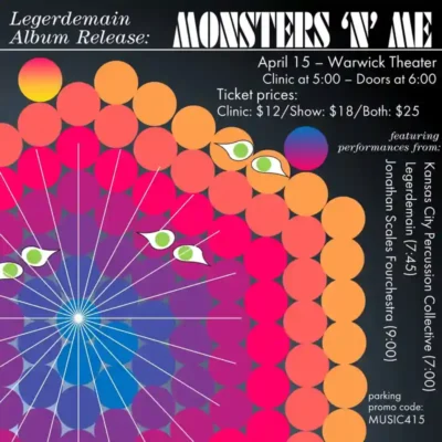 Legerdemain album release poster