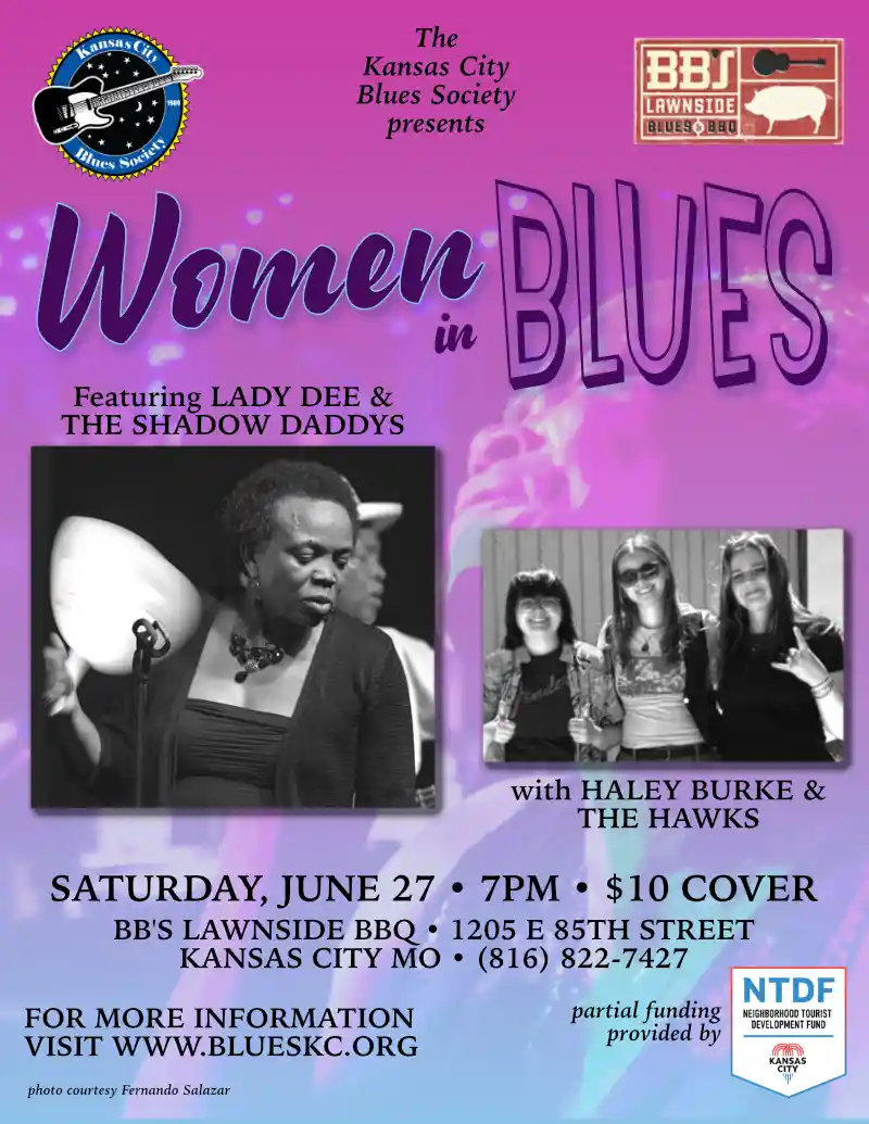 Women in Blues 2026 v2 flyer