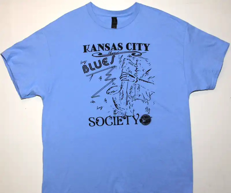 Crew neck “Sax Man” Tee Shirt